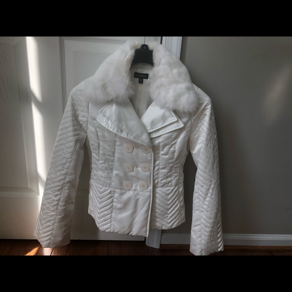 Bebe satin corset jacket